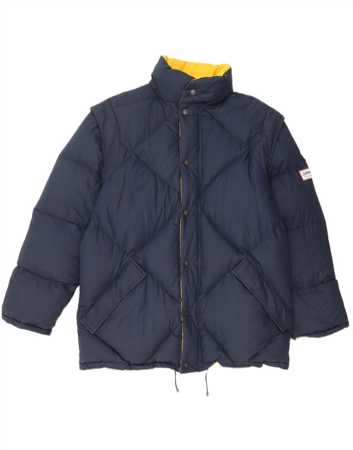 Dwustronna ocieplana kurtka męska DOLOMITE UK 42 XL, żółta bawełna