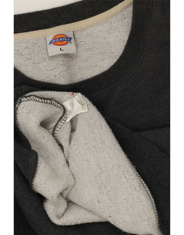 Męska bluza z grafiką Dickies, duża, szara bawełna