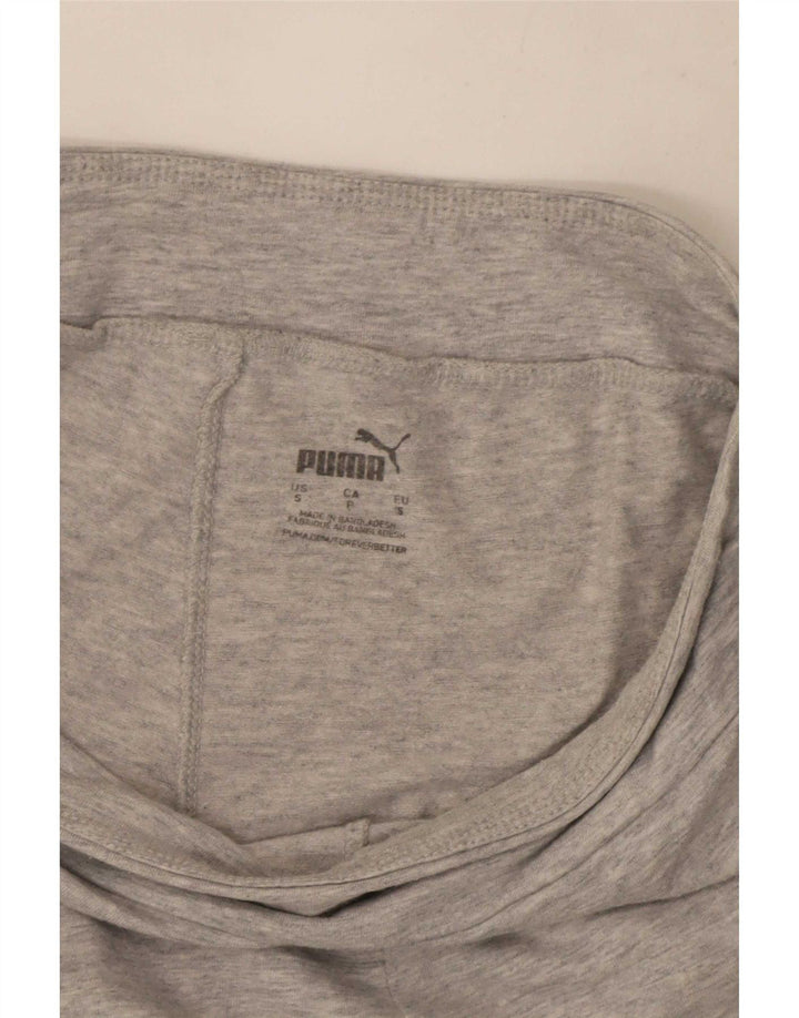 Legginsy Damskie Puma UK 8 Małe, Szare, Bawełniane Nakrapiane