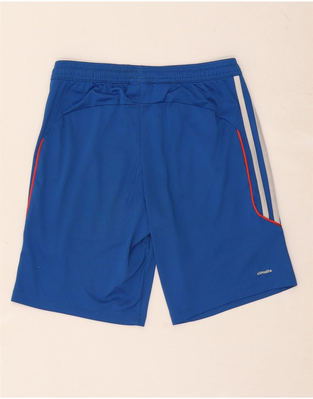 Adidas Chłopięce Spodenki Sportowe Climalite 9-10 Lat Niebieski Poliester