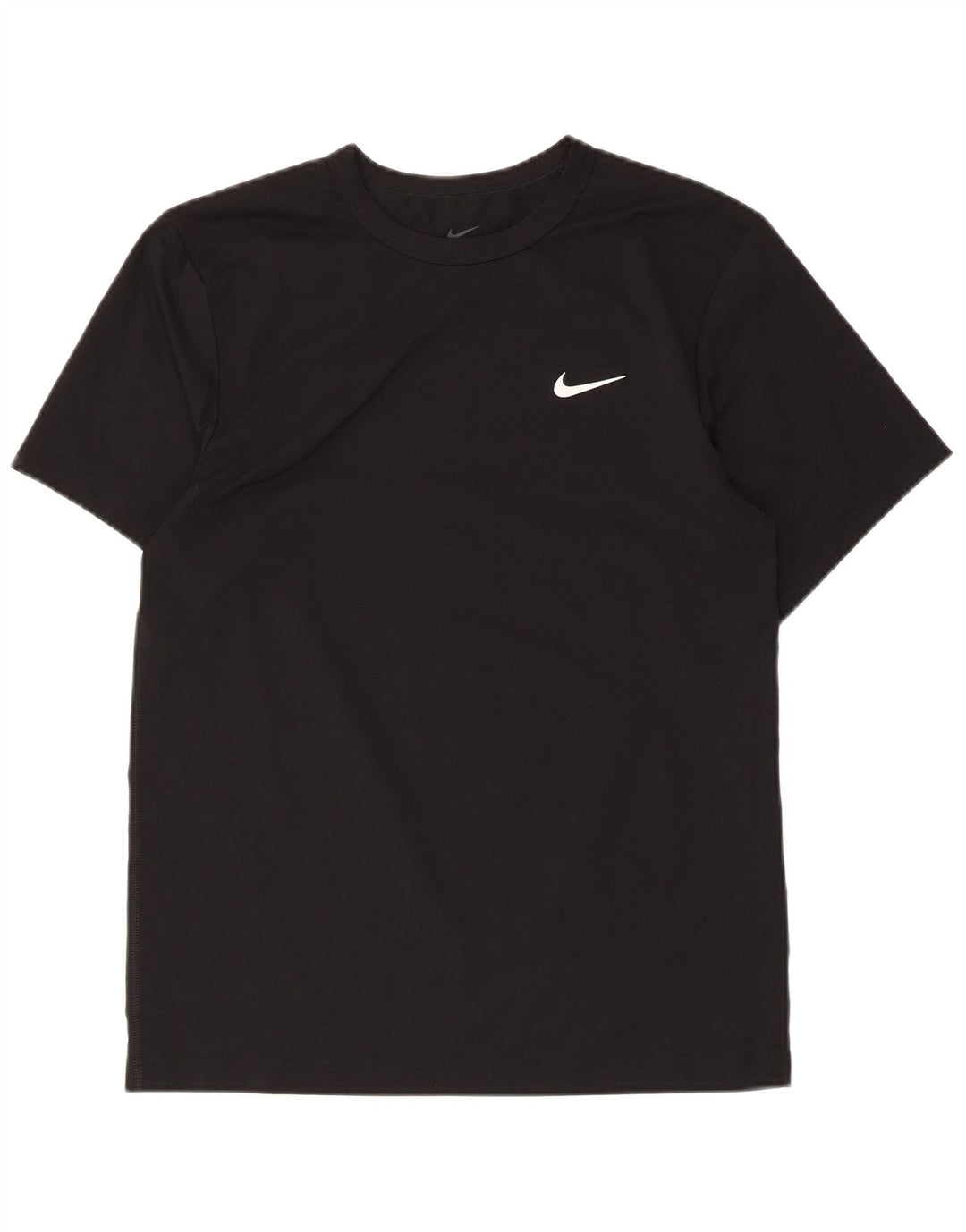 Męski T-shirt Nike Dri Fit, mały, czarny poliester