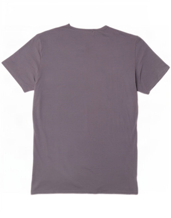 Męski T-shirt Fila Top, duży, szary, modal