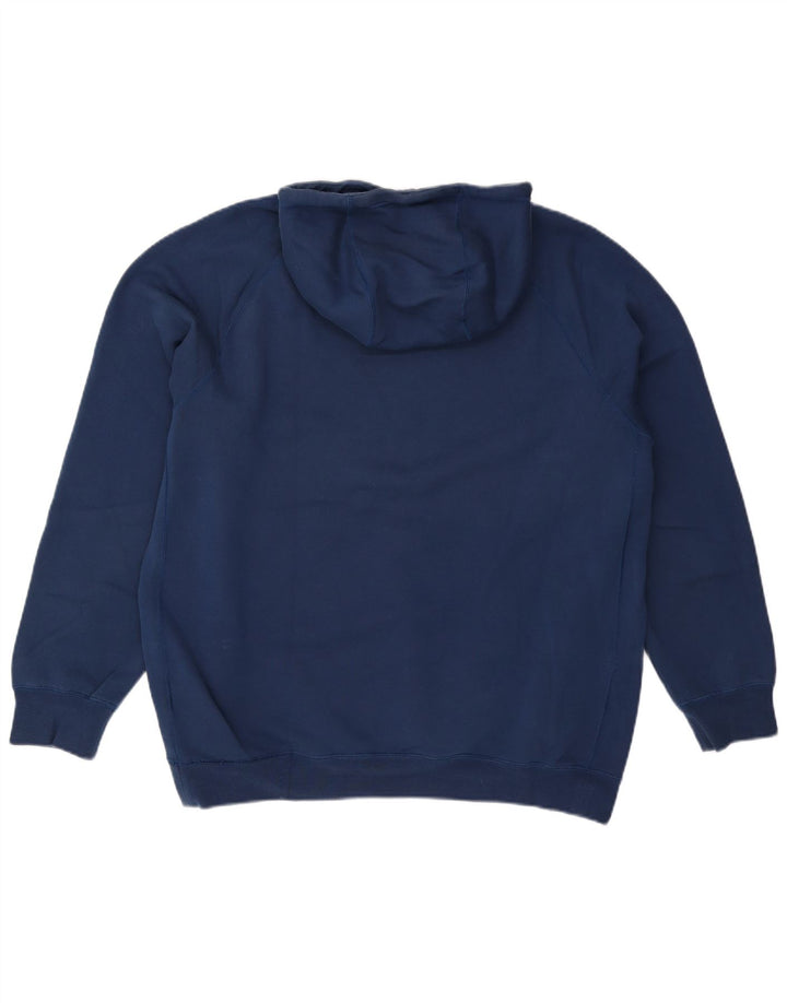 Męski sweter z kapturem NIKE Air Graphic XL, granatowy, bawełniany