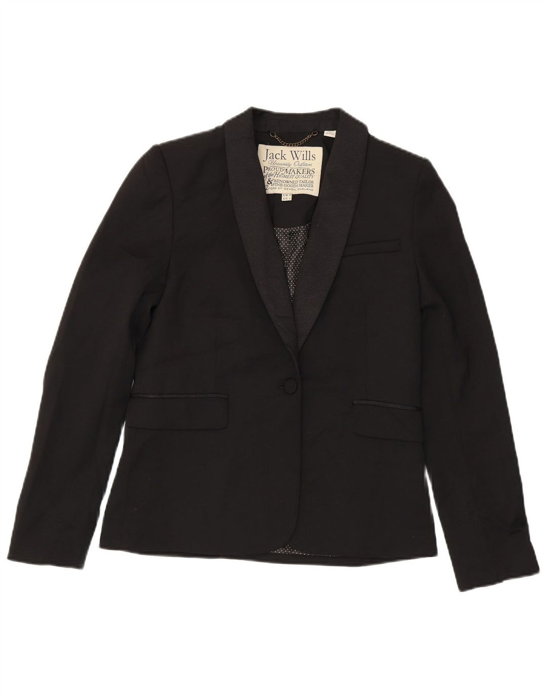 Kurtka damska Jack Wills University Outfitters Blazer UK 10, mała czarna