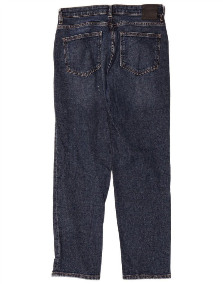 Damskie proste dżinsy Massimo Dutti W30 L27 Niebieskie bawełniane