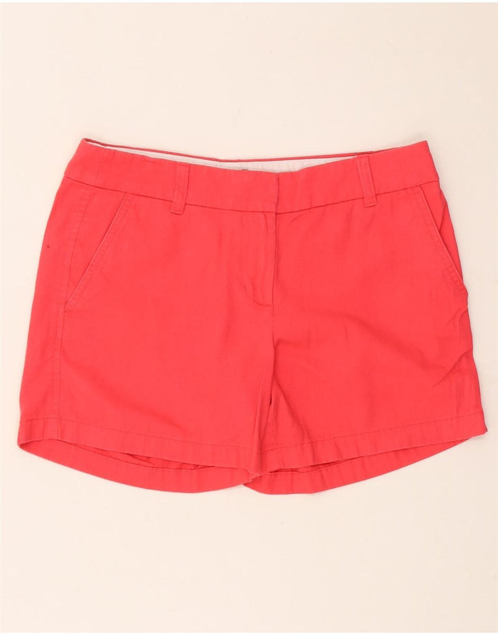 Damskie spodenki chino J. CREW US 4 małe W30 czerwone bawełniane