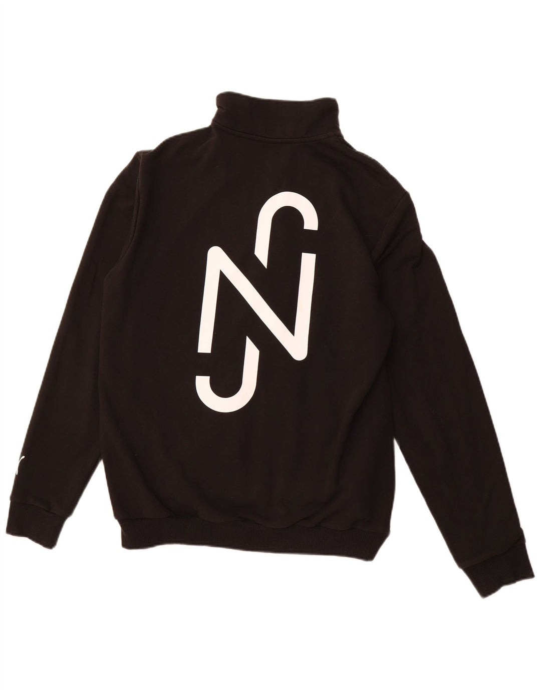 Męska kurtka dresowa PUMA z grafiką, duża, czarna