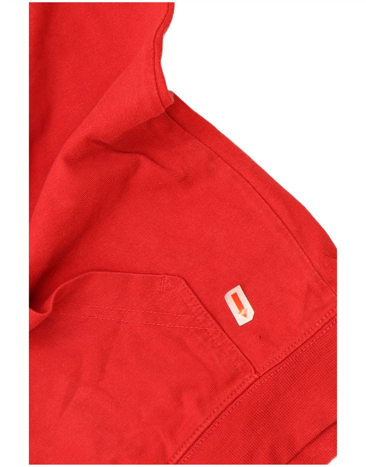 Męski sweter z kapturem NIKE Air Graphic UK 45/47 XL, czerwony, bawełniany