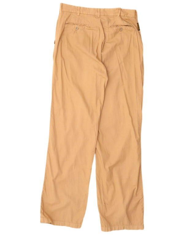 Męskie proste spodnie chino Armani Jeans EU 38 Medium W32 L33 Beżowa bawełna