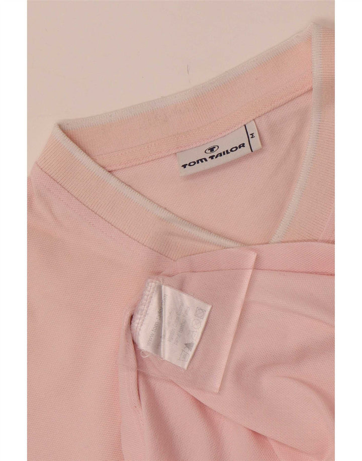 T-shirt męski Tom Tailor Top, średni, różowy, bawełniany