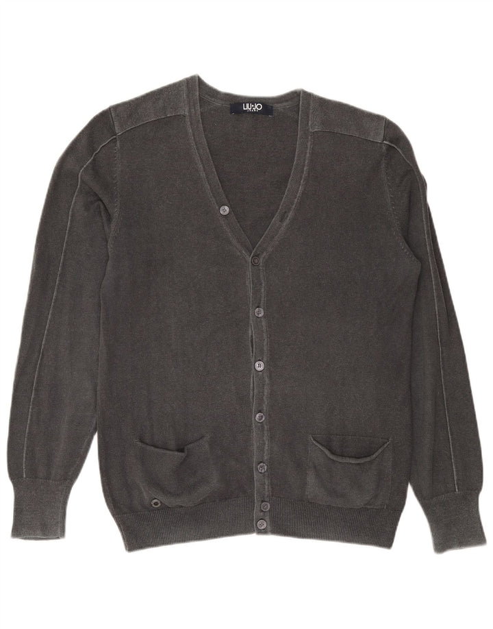 Męski sweter rozpinany Liu Jo XL, szara bawełna