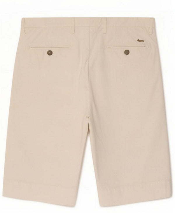Harmont & Blaine Męskie spodenki chino IT 48 Medium W34 Biała bawełna