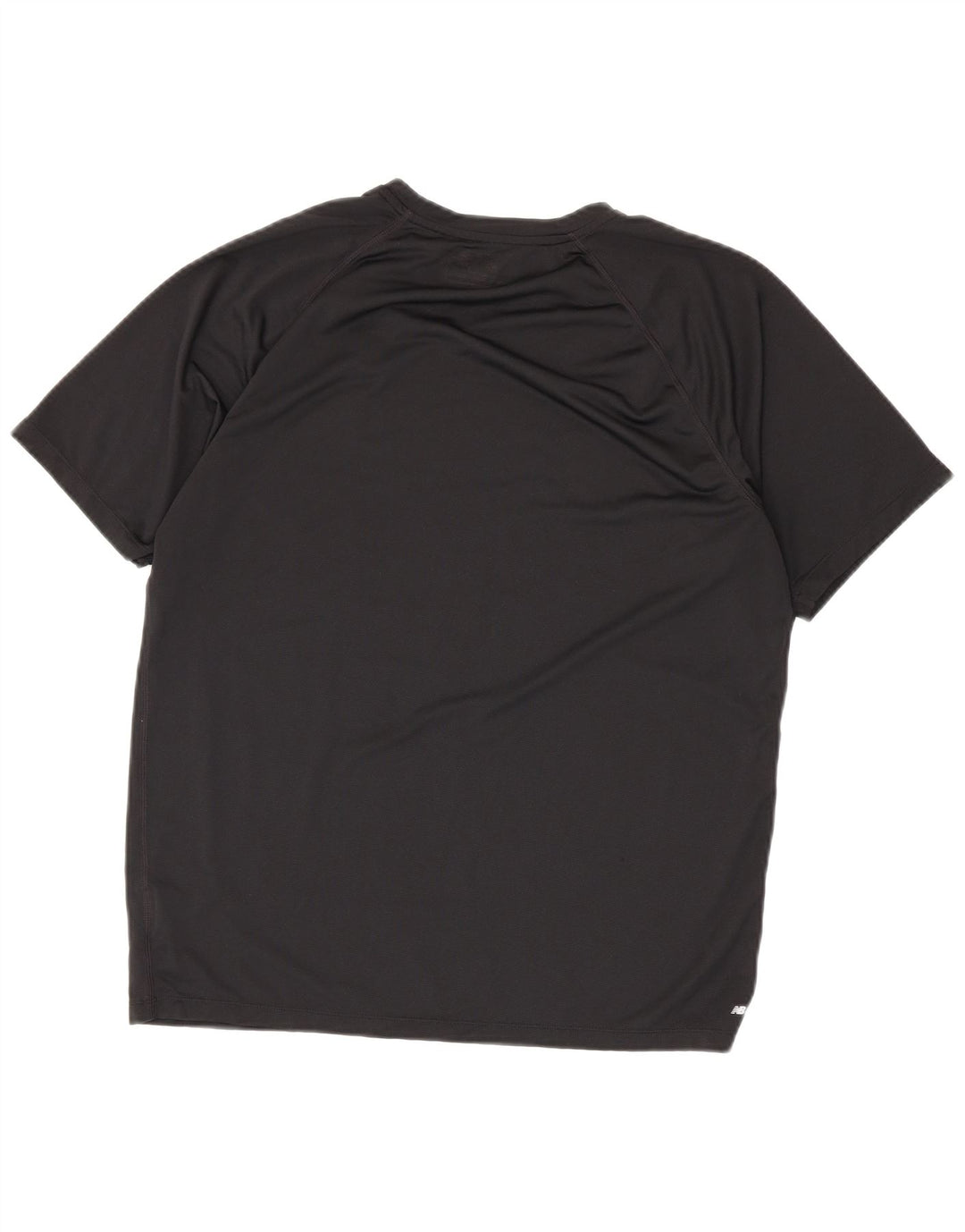 Męski T-shirt z grafiką New Balance, duży, czarny poliester