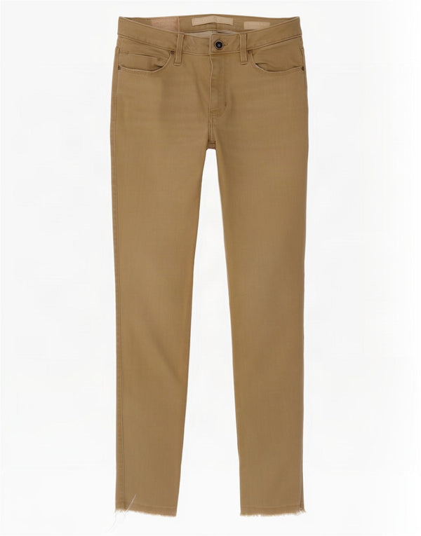 Guess Damskie jeansy Skinny W28 L29 Beżowa bawełna