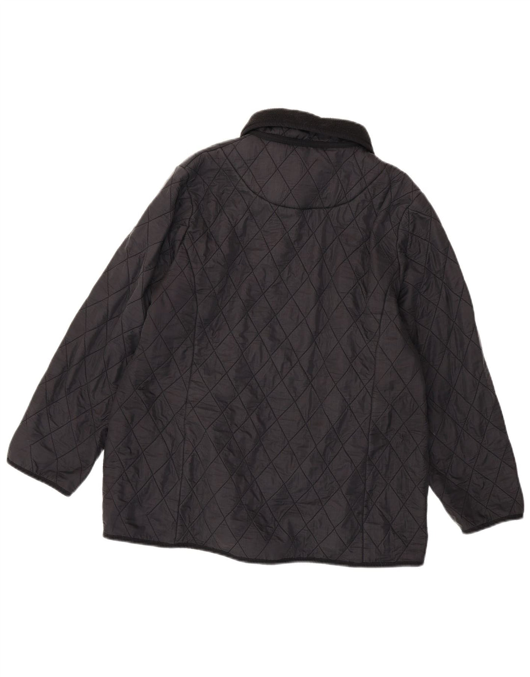Damska pikowana kurtka BARBOUR UK 20 2XL Czarny poliamid