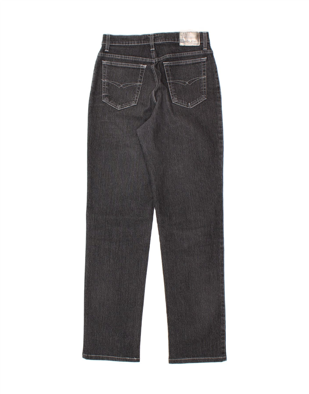 HOLIDAY Womens Straight Jeans W34 L31 Navy Blue Cotton Vintage Holiday and Second-Hand Holiday from Messina Hembry 