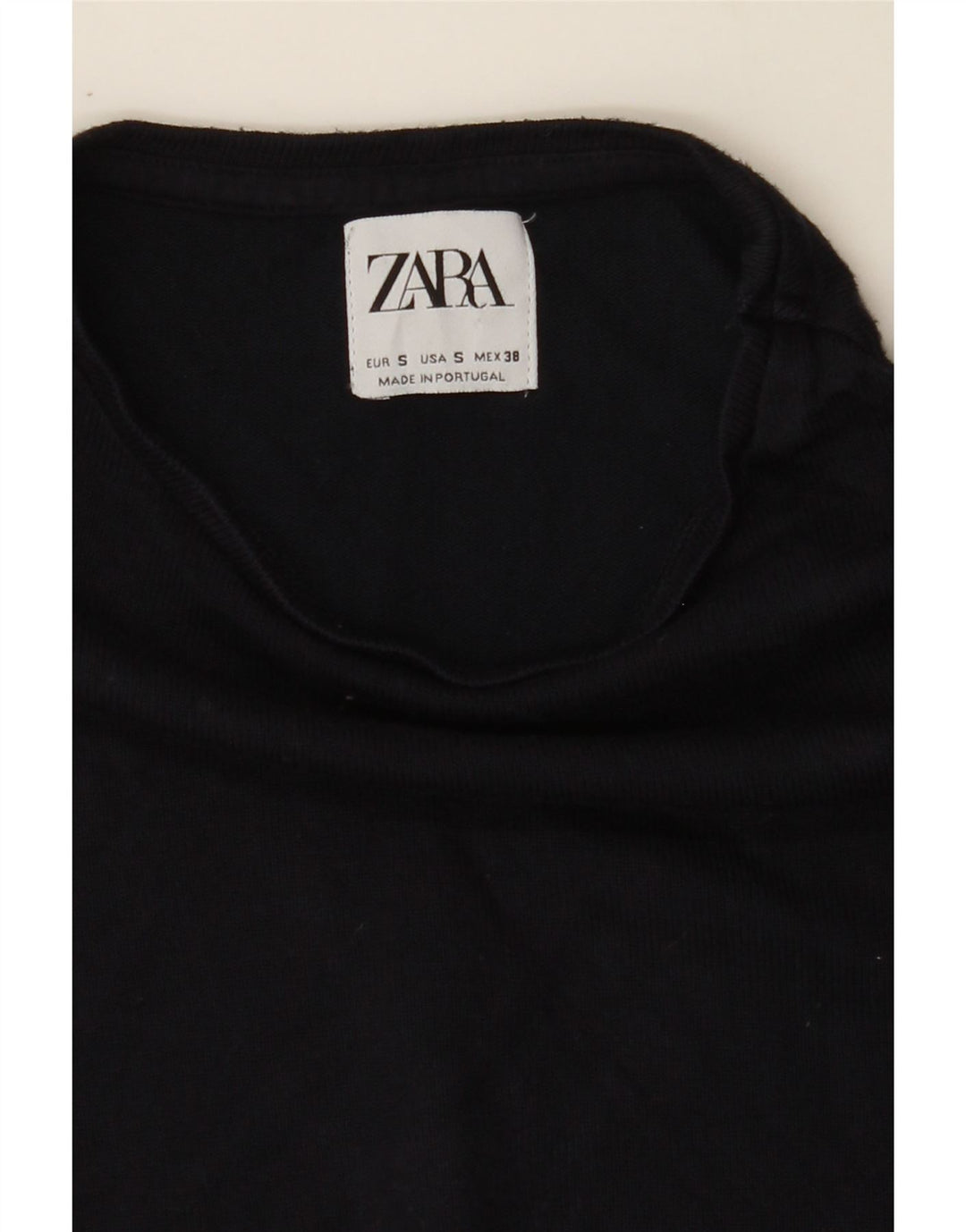 Womens T-Shirt Top UK 10 Small Vintage Zara and Second-Hand Zara from Messina Hembry 