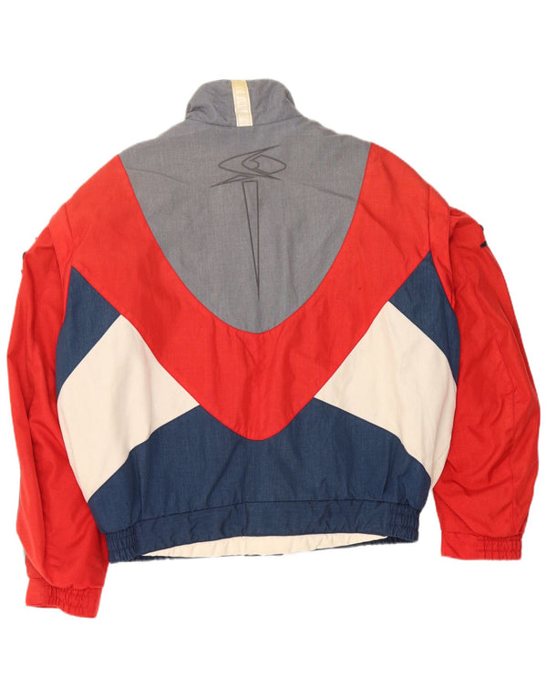 Męska kurtka Spyke Graphic Racer UK 42 XL, wielokolorowy nylon z blokami kolorów