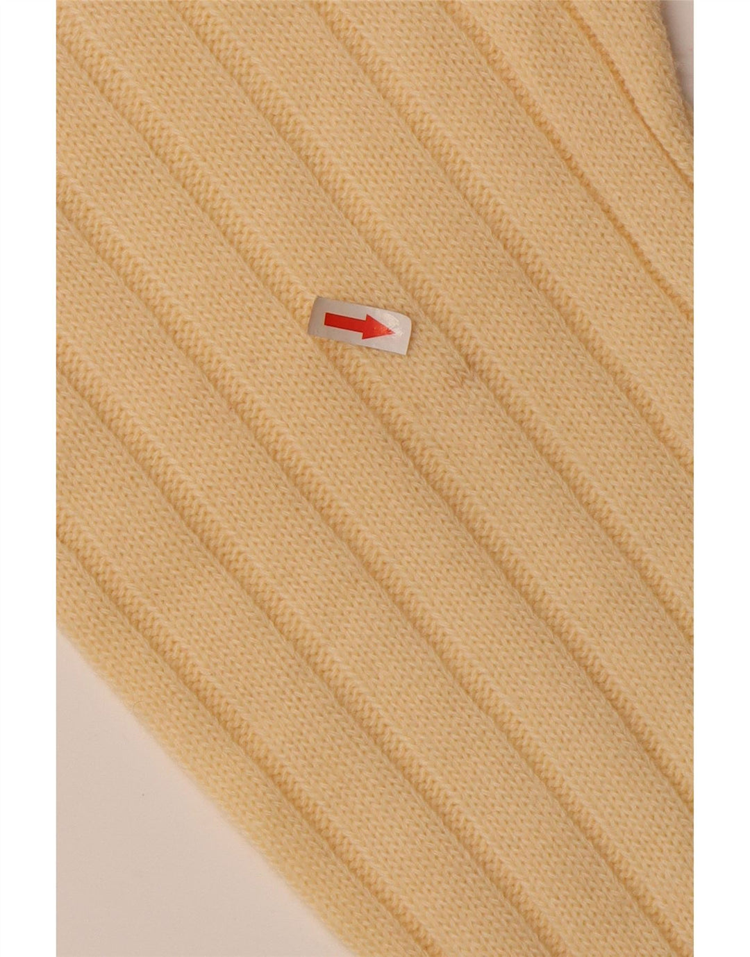 Damski sweter z okrągłym dekoltem w stylu VINTAGE IT 52 2XL Beżowa wełna