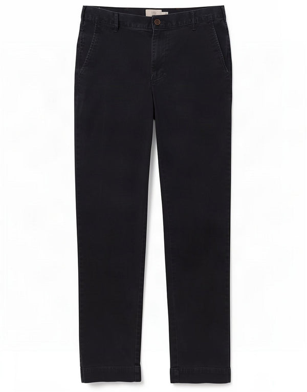 Marks & Spencer Męskie spodnie chino slim fit W32 L33 Granatowa bawełna