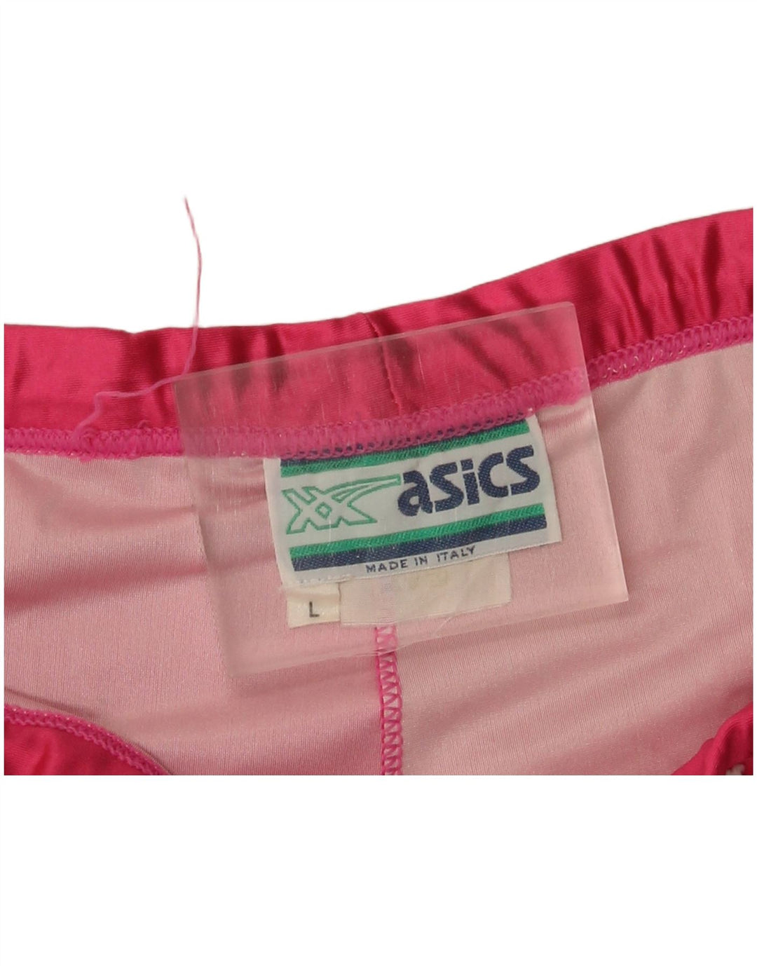 Dziewczęce legginsy z grafiką Asics 13-14 lat, duże, różowe, poliestrowe