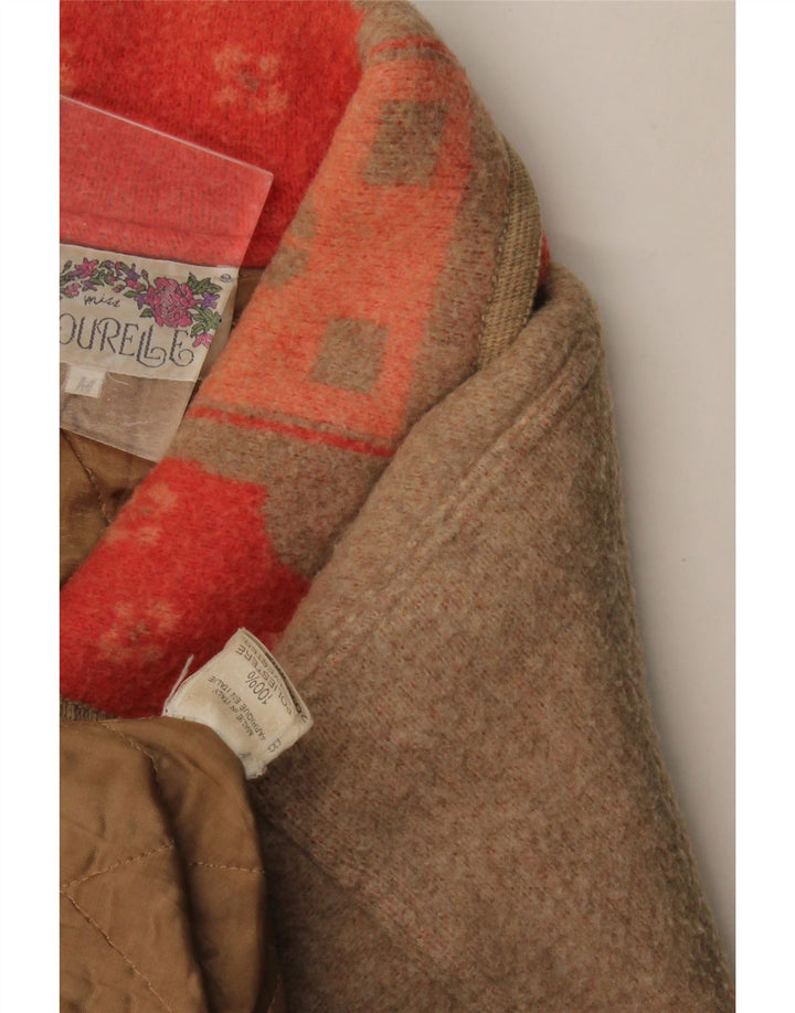 Płaszcz damski Amourelle UK 14 Średni wielobarwny Fair Isle Nowość