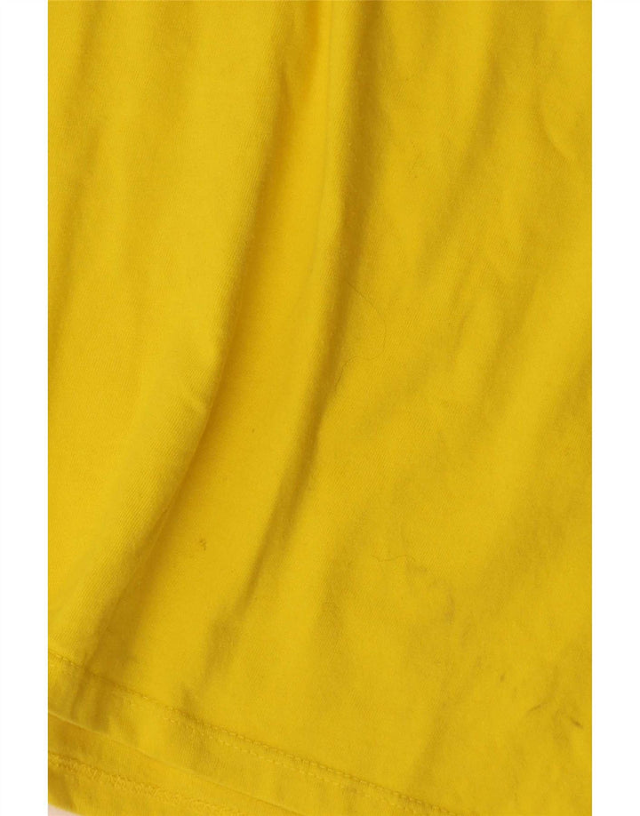 Męski T-shirt z grafiką Levi's Peanuts, duży, żółty, bawełniany