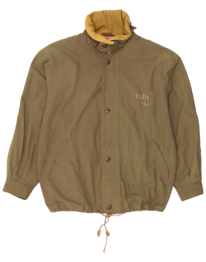 Męska kurtka bomberka Stratos UK 40, duża, khaki, poliester