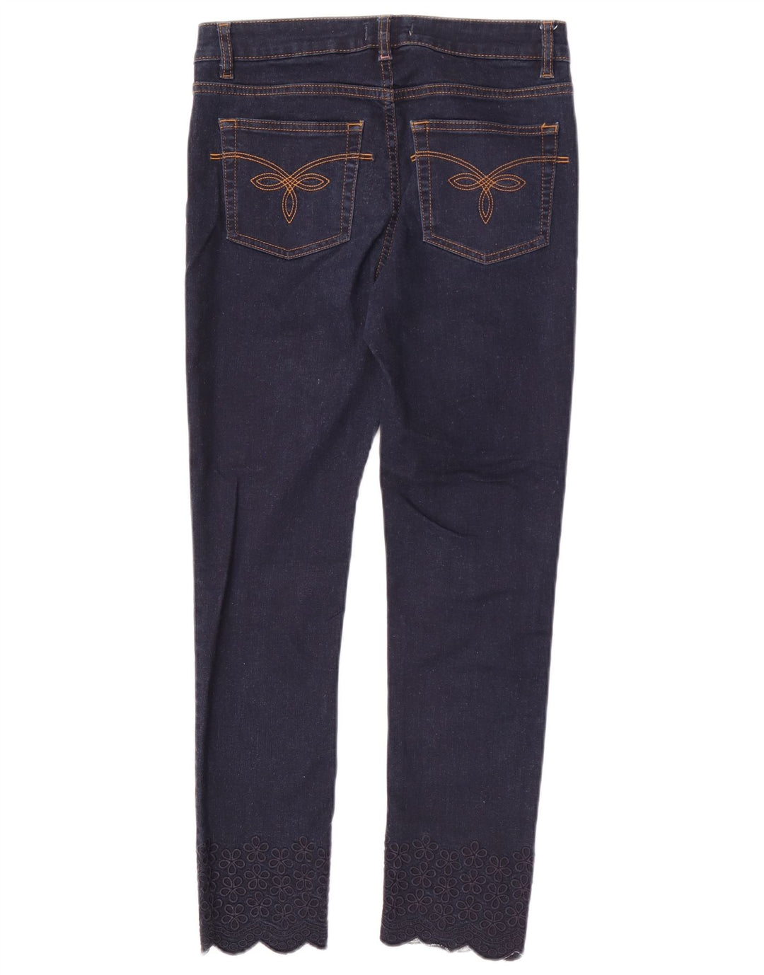 Damskie jeansy slim Ted Baker W28 L26 Granatowe w kwiaty