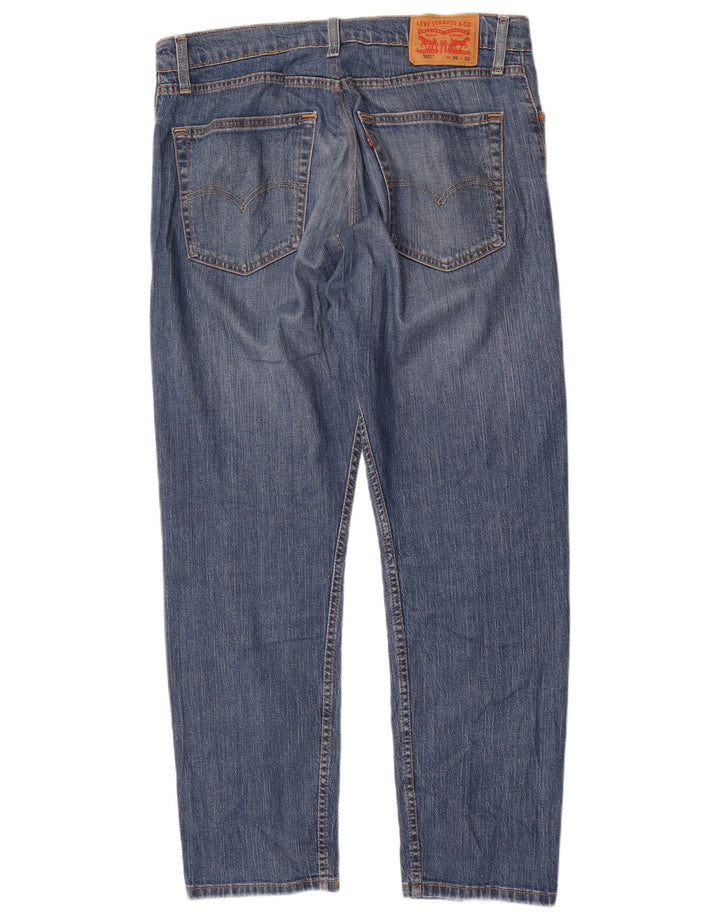 Męskie jeansy Levi's 502 Tapered W36 L32 Niebieskie bawełniane
