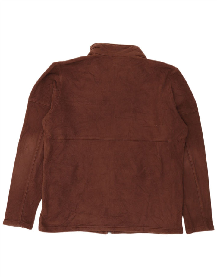 Męska kurtka polarowa Columbia UK 42 XL, brązowa, poliester
