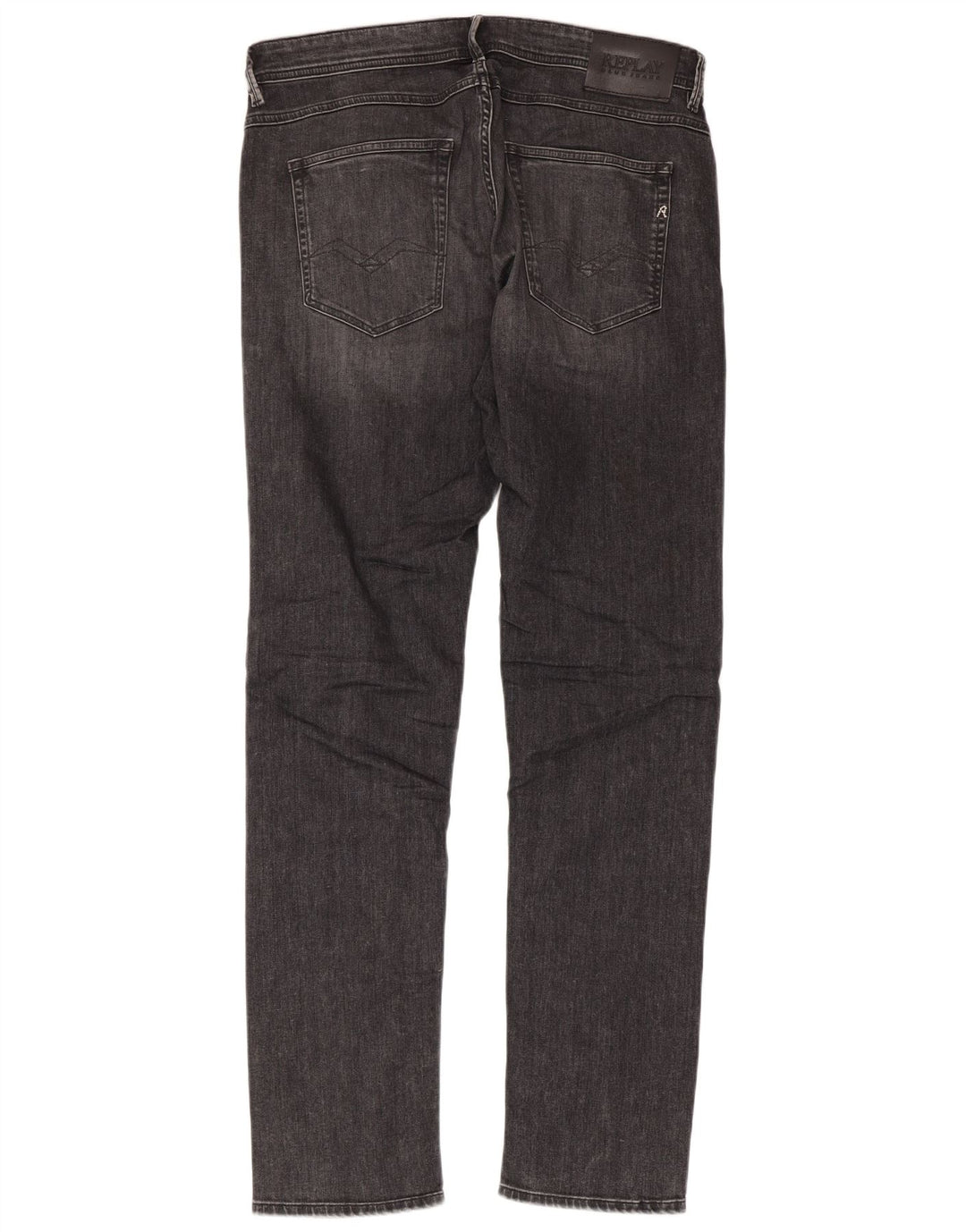 REPLAY Męskie dżinsy Willbi Regular Slim W33 L34 Szara bawełna