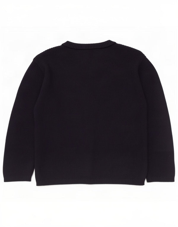Sweter damski Zara Cardigan UK 14 Large, granatowy, wiskoza