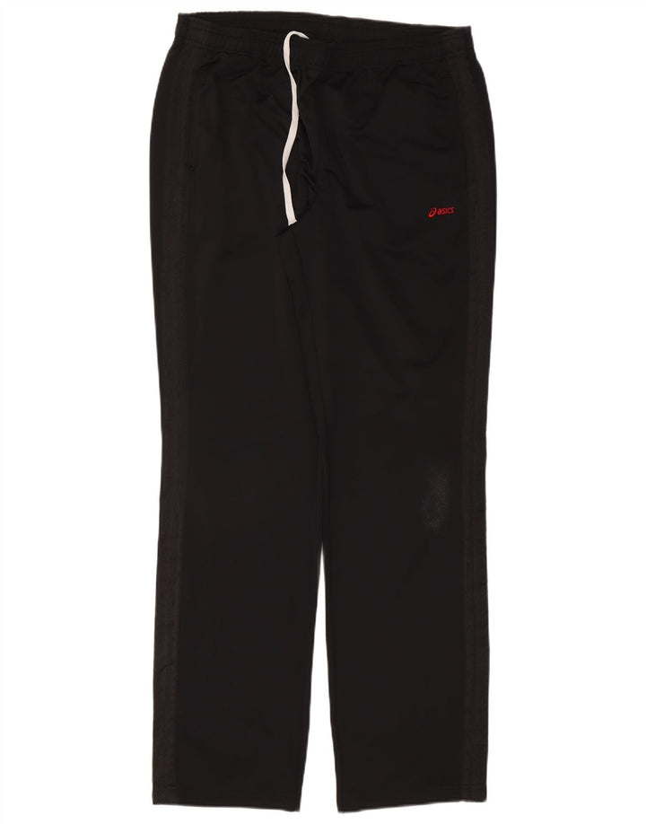 Męskie spodnie dresowe Asics XL, czarne, poliestrowe
