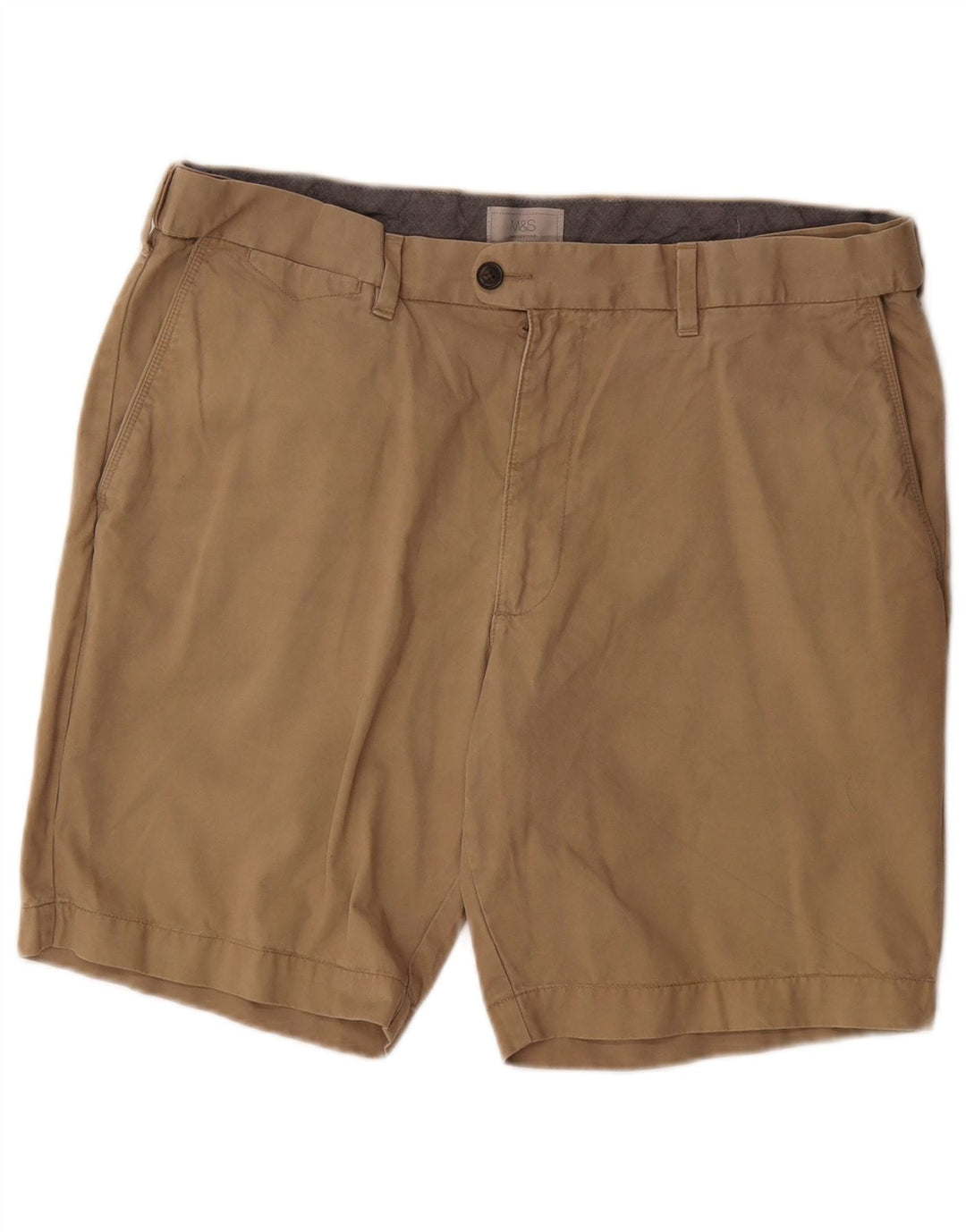 Męskie spodenki Chino MARKS & SPENCER W38 XL, beżowa bawełna