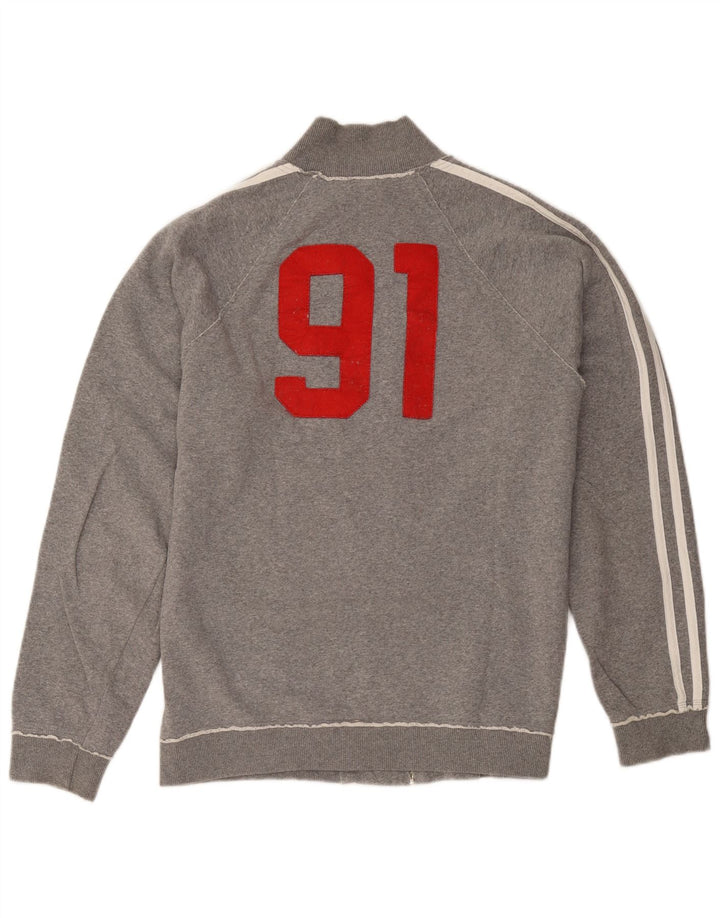 Męska bluza dresowa Zu Elements z grafiką, 2XL, szara, bawełniana, sportowa