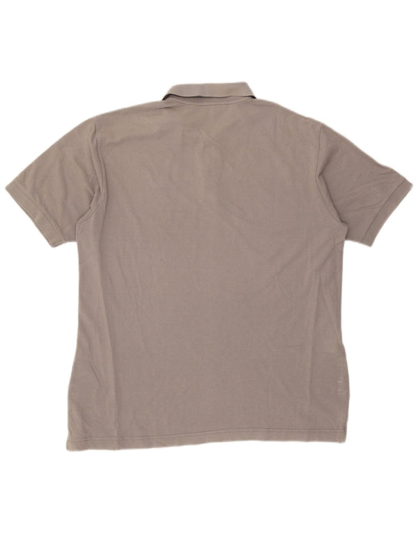 Męska koszulka polo Kappa XL, szara bawełna