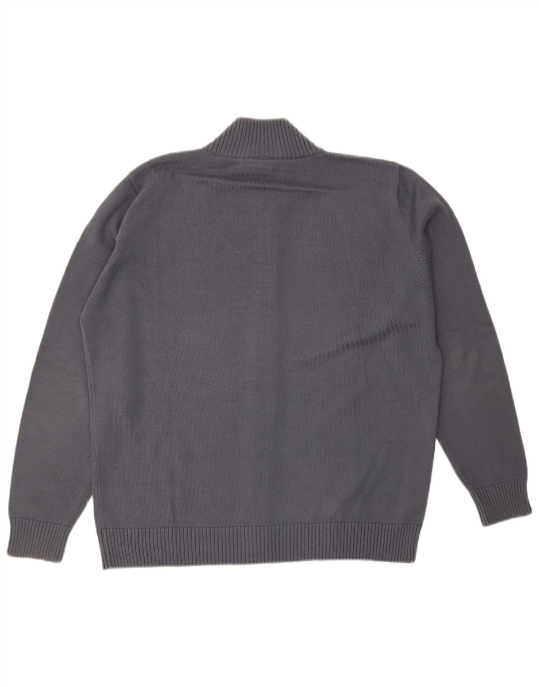 Lacoste Męski sweter rozpinany, rozmiar 5, duży, szary, bawełniany