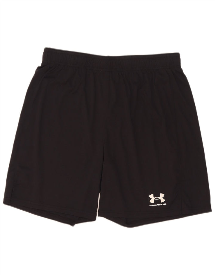 Męskie spodenki sportowe Under Armour, duże, czarne, poliestrowe