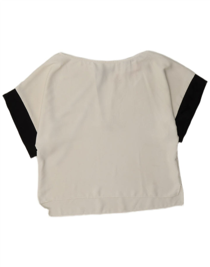 Damska bluzka oversize Zara UK 6 XS w kolorze białym
