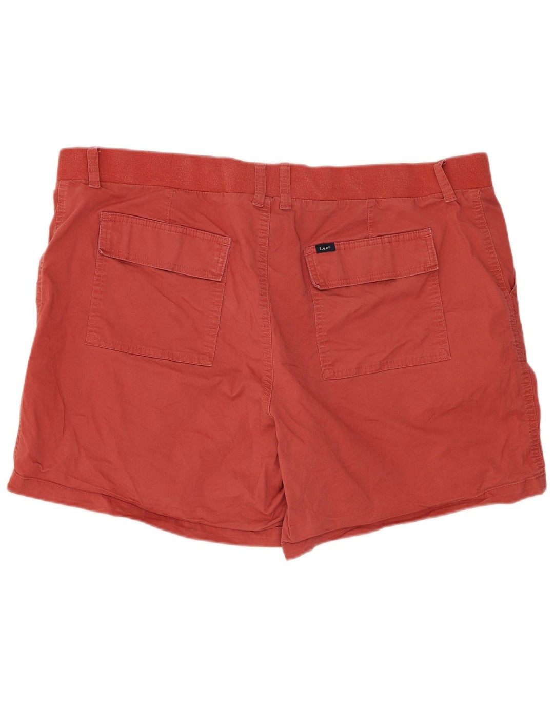 Damskie bermudy Lee ze średnim stanem, regularnym krojem US 20 3XL W40, czerwona bawełna