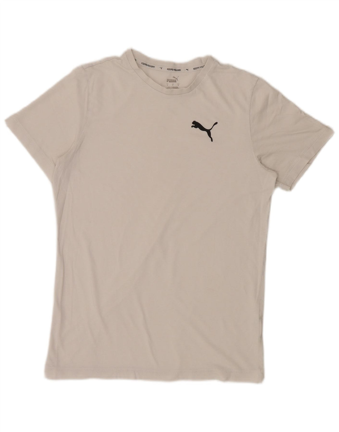 PUMA Mens T-Shirt Top Small White