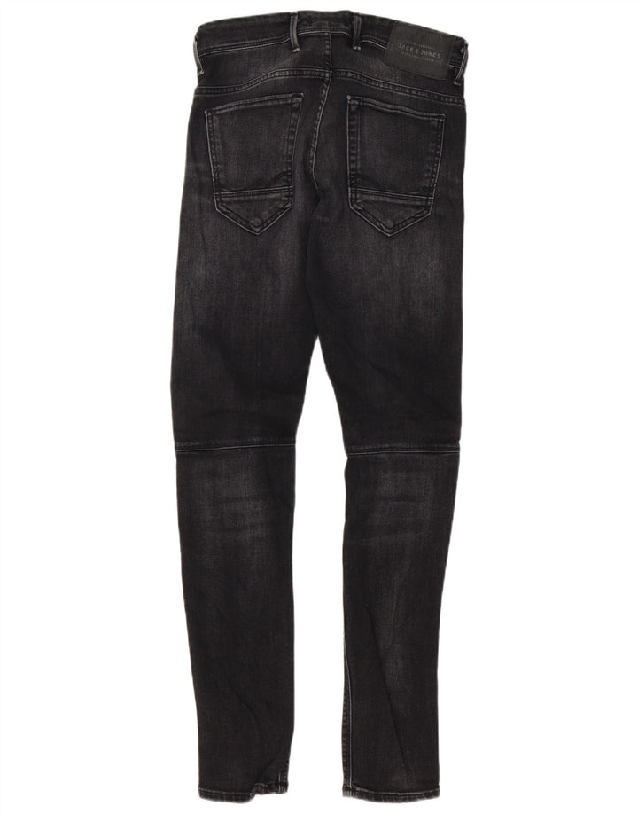 Męskie jeansy Jack & Jones GLENN Slim W29 L32 Czarne bawełniane