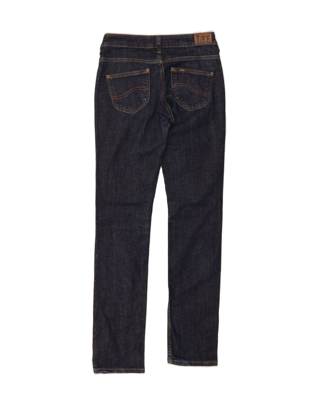 LEE Womens Norma Slim Jeans W28 L33 Navy Blue Cotton Vintage Lee and Second-Hand Lee from Messina Hembry 