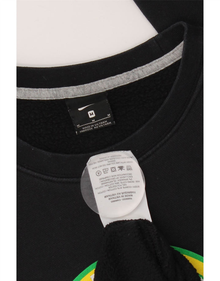 Męska bluza z kapturem Nike Oregon Graphic, średnia czarna, bawełniana