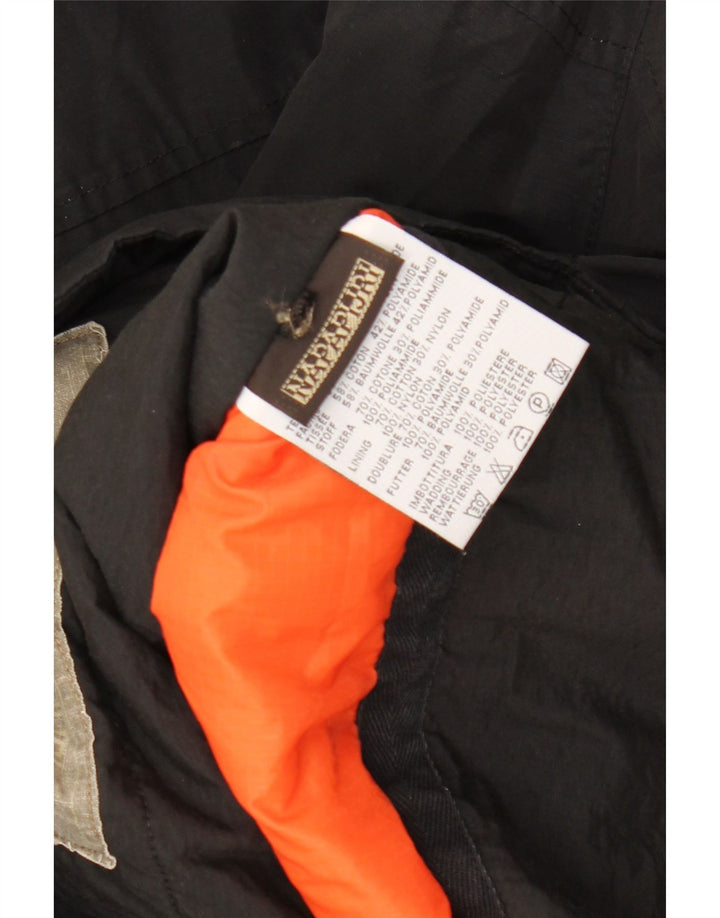NAPAPIJRI Mens Padded Jacket UK 38 Medium Black Cotton