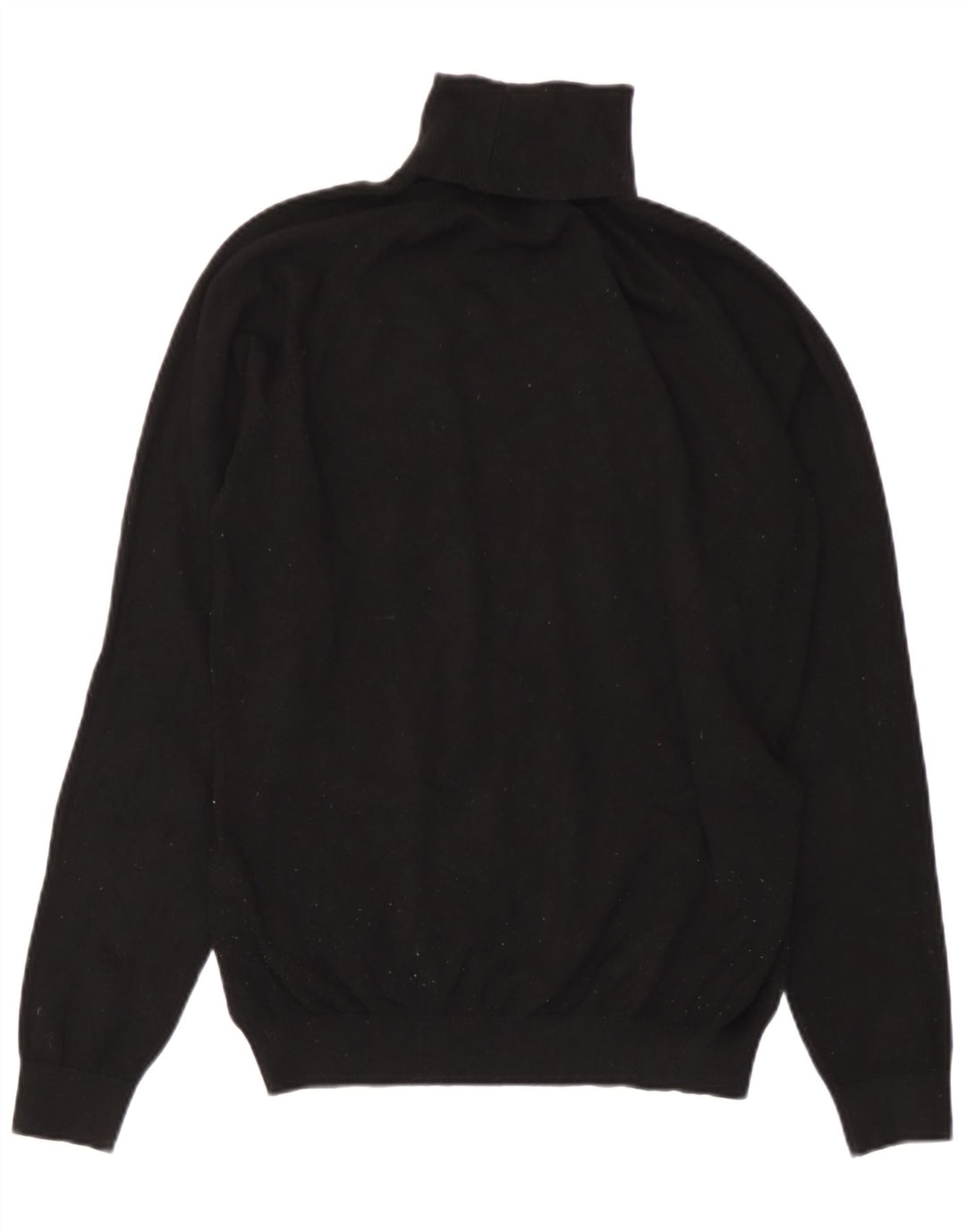 Damski sweter z golfem Zara UK 10 Small, czarna wiskoza