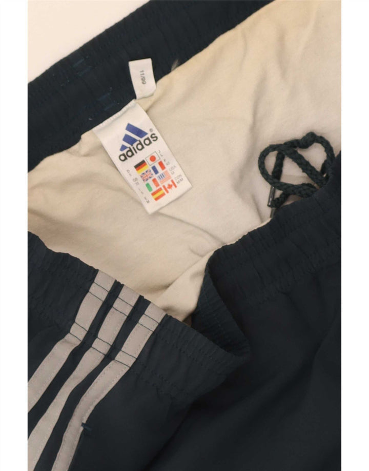 Męskie spodenki sportowe Adidas, średnie granatowe, polichloryczne