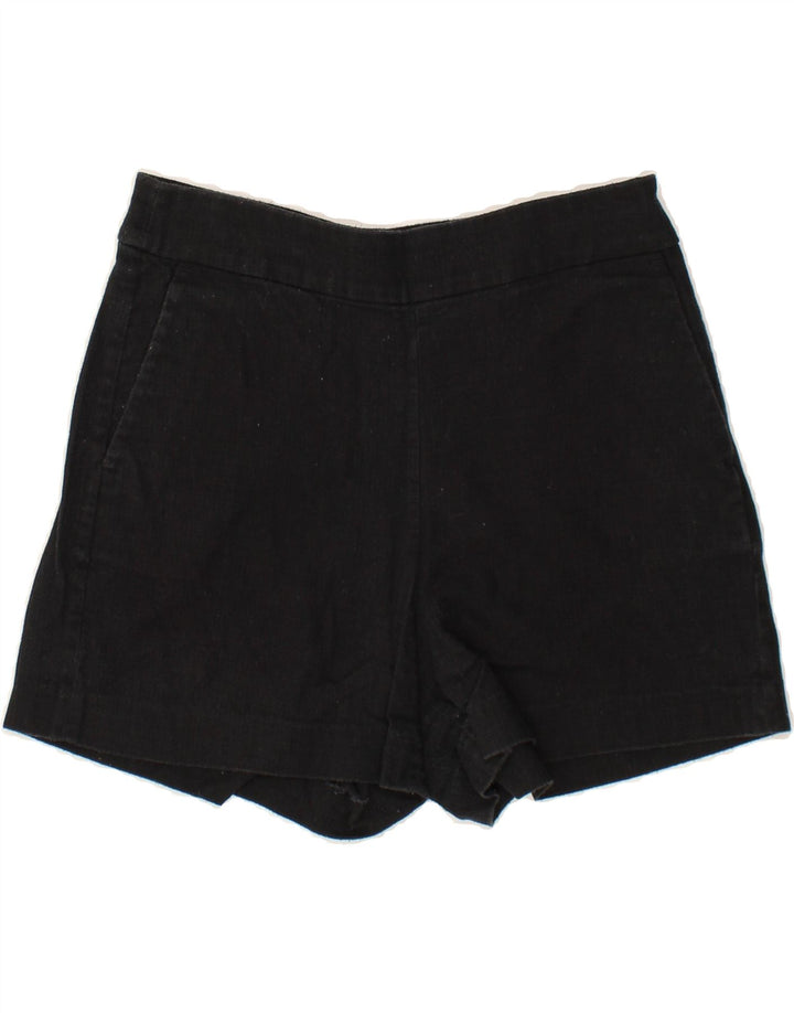 J. CREW Womens Chino Shorts US 6 Medium W28  Black Cotton Vintage J. Crew and Second-Hand J. Crew from Messina Hembry 
