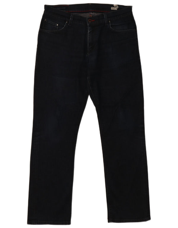 Damskie jeansy Mercer Straight Jeansy Tommy Hilfiger W34 L32 Granatowe, bawełniane